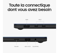 Chromebook Plus Samsung Galaxy 15,6" Intel® Core™ 5 8 Go RAM 256 Go SSD Bleu nuit Bleu nuit E