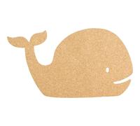[CB-WHALE] Securit Tableau mural en liège SILHOUETTE "baleine" 28 x 49cm