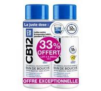 CB12 12 Heures Bain de Bouche Lot de 2 x 250 ml - Lot 2 x 250 ml
