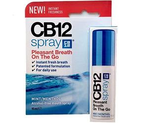 CB12 12414534 Lot de 2 sprays buccaux sans alcool de 15 ml Spray pour rafraîchir l'haleine