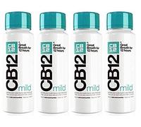 CB12 250ML 4 PACK MILD MINT Safe Breath Oral Care Agent by cb12