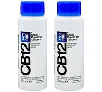 Cb12 Bain De Bouche Haleine Fraiche Menthe Lot De 2 X 250ml