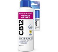 CB12 Bain De Bouche Menthe 500ml + Spray Buccal 15ml