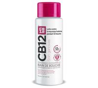 CB12 - Bain de bouche - Soin gencives - Combat la mauvaise haleine pendant 12 heures - Aide à restaurer et maintenir des gencives saines - Sans alcool, saveur menthe fraîche - 250ML