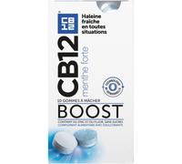 Mylan CB12 Boost Chewing Gum Sans Sucre Menthe Forte 10 Pièces