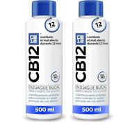 CB12 Menthe Menthol Bain de bouche 500ml NEUVE TAILLE (Lot de 2)