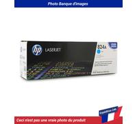 HP Cartouche de toner 824A (CB381A) Cyan originale pour Color LaserJet CM6040/CP6015