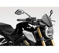CB650R 2019/23 - Pare-brise 'Warrior' (R-0916) - Protection Saut de Vent en Aluminium - Visserie incluses - Installation facile - Accessoires De Pretto Moto (DPM Race) - 100% Made in Italy