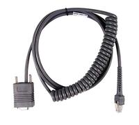 CBA-R02-C09PAR Câble RS232 pour Motorola Symbol LS2208 LS4208 Scanner de code à barres DS6708, câble série RS-232 enroulé 10FT, 3 m