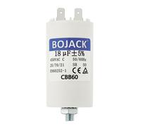 CBB60 18uF 450V Condensateur de Démarrage moteur de Moteur pour Pompe de Piscine 18µF 450 Volt 45x70MM Connecteur M8 50/60Hz