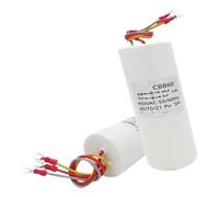 CBB60 44UF + 8UF condensateur Double à 3 Fils 450V condensateur de démarrage de Moteur à Courant Alternatif for Pompe de compresseur d'air