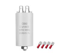 CBB60 450V 12UF 50/60HZ Condensateur,Condensateurs à puce,convient aux pompes,machines à laver,perceuses,tondeuses à gazon et autres appareils électriques (envoyer quatre bornes)
