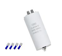 CBB60 450V Condensateur 25UF,50/60Hz Condensateur de démarrage 25µF Condensateur de démarrage moteur M8 pour moteur électrique