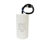 CBB60 60uf 450V AC50/60Hz -25/70/21 condensateur cylindrique à ligne palliale à deux fils.