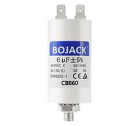 CBB60 6uF 450V Condensateur de Démarrage moteur de Moteur pour Pompe de Piscine 6µF 450 Volt 30x57MM Connecteur M8 50/60Hz