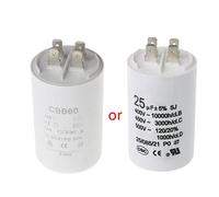 CBB60 AC450V 25UF 50/60Hz Condensateur de moteur Starter Condensateur