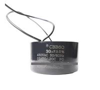 CBB60 stainless steel deep well pump capacitor 450V 70UF 40X75MM