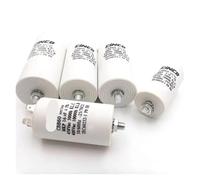 CBB60 Starting Capacitor 12uF~35uF electronic starter Capacitor 50 / 60Hz 450VAC with M8 screw for motor/washing machine IINKUEYK(18uF 450V)