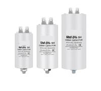 CBB60 Starting Capacitor 6uF~60uF electronic starter Capacitor 50 / 60Hz 450VAC with M8 screw for motor/washing machine EKFBQBGW(8UF 34X65MM)