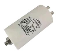 CBB60 washing machine air pump electronic starter capacitor 450V 450VAC 20UF 25UF 30UF 35UF 40UF 50UF 60UF with screw 4 insert at the bottom AUOQKQUT(4uf 450V)