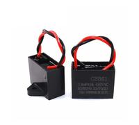 CBB61 450V 1uF~6uF Terminal Ceiling Fan electronic starter Running Rectangle Capacitor MQXFCZUX(5uF)