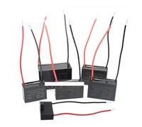 CBB61 AC Fan Capacitor 450V CBB Run Capacitor 0.8UF 1UF 1.2UF 1.5UF 1.8UF 2UF 2.5UF 3UF 3.5UF 4UF 20UF NWPNLXEA(CBB61 3UF)