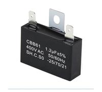 CBB61 capacitor 380-400v Fan capacitance Fan capacitance electronic starter starting capacitance IINKUEYK(2.5uF)
