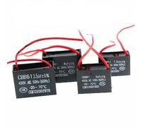 CBB61 condensateur de démarrage de ventilateur 450V 0.8/1/1.2/1.5/2/2.5/3/3.5/4/4.5/5/6/7/8/10/12/14/15/16/18/20/25UF pour hotte de cuisine pour 400V 500V