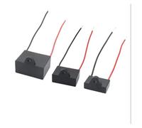 CBB61 Fan Capacitor 0.8 1 1.2 1.5 1.8 2 2.5 3 3.5 4 4.5 5 6 7 8 10 12 15 18 20uF Ceiling Fan electronic starter Running Rectangle Capacitor NWPNLXEA(450V 20uF)