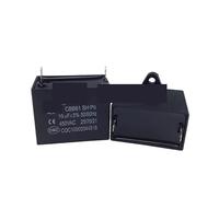 CBB61 Start Capacitor 450V 1 1.2 1.5 1.8 2 2.5 3 3.5 4 4.5 5 6 8 1012UF Air Conditioner External Fan electronic starter Run Capacitor 2Pin AUOQKQUT(5UF 40x23x32mm)