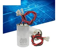CBB65 450V 5UF+15UF dual cylinder washing machine starter capacitor 4-wire aluminum shell AUOQKQUT