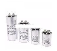 CBB65 AC electronic starter Capacitor Air Conditioner Compressor Start Capacitor 450VAC 20uF 25uF 30uF 35uF 40uF 45uF 50uF 60uF 70uF 5% NWPNLXEA(6UF)