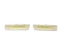 CBCLOPKLCU Clignotant rétroviseur Feux Latéraux de Voiture Compatible avec VW Pour Golf 6 MK6 2009-2013 2 Pièces Logement Feu Position Pare-Chocs Pour Avant Répétiteur Clignotant 5K0945071 5K0945072