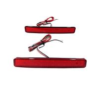 CBCLOPKLCU Clignotant rétroviseur Feux réflecteurs de pare-chocs arrière 2 pièces Compatible avec VW Pour T5 Pour Transporter Pour Caravelle Pour Multivan 2003-2011 Stop signal