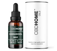 CBD HOME Oils - Huile avec CBD Full Spectrum 10% - 50 ml - Formule avec 5.000 mg de Cannabidiol - Base de Noix de Coco et Graine de Chanvre Biologique - Certifiée - Avec Oméga 3-6-9 - Fabriqué UE