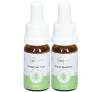 CBD-Phar Huile CBD 10 % Large Spectre Goutte(S) Orale(S) 2x10 ml