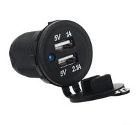 CBE CLine Chargeur double prise USB pour camping-car, caravane, camping-car étanche
