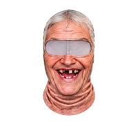 Cbebvwl Masque De Ski Cagoule 3d Drôle Visage Réaliste Drole Âgé Intégrale | Cagoule Originale 3d À L’effigie D’un Vieil Homme Tour De Cou Chaud Ajustement Élastique Masque Ski Imprimé Visage