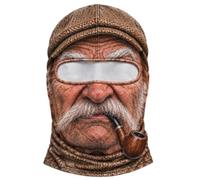 Cbebvwl Masque De Ski Cagoule Drôle Impression 3d Visage Homme | Cagoule De Ski 3d Drôle Visage Réaliste Pour Original Et Amusant Hilarant Snowboard Noël Masque À Adultes
