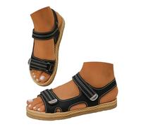Cbebvwl Sandales Femme Été Compensées Talon Chaussures Marche Confortable Tong Compensee Nu Pieds Sandale Randonnee Respirantes Mule Et Nu-Pieds Mules