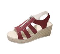 Cbebvwl Sandales Femme Été Confortable Sandale Compensee Eté Chaussures Orthopédique Pour Chaussure 2026 Talons À Bride Entre Les Orteils Bout Ouvert Compensées Pieds Larges Mule Mariage Mules