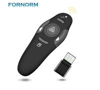 CBER17917-Présentateur Sans Fil Avec Red Pointeurs Laser Pen Usb Rf Télécommande Page Pour Tournant Ppt Powerpoint Présentation