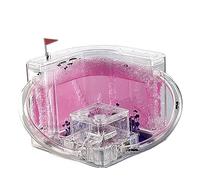 CBFGGOEUDFBS Kit de Ferme à Fourmis Transparente for Observation de Colonies de Fourmis à Faire soi-même, Maison à Fourmis for Les passionnés de Sciences(Pink)