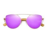 CBFGGOEUDFBS Lunettes de Soleil polarisées Unisexes for la Conduite, Design Durable, Protection des Yeux Tendance, Utilisation Quotidienne, Ajustement Confortable(Purple Mercury)