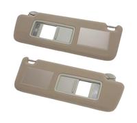 CBFMFVFROR Convient for Toyota Land Cruiser Pare-Soleil J12 2002-2009 2003 74310-6A020 Pare-Soleil côté Gauche côté Droit(A Pair of Beige)