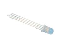 CBFMFVFROR Lampe LED ronde F5 5mm, 4 broches, perle de lumière diffuse rvb tricolore, Cathode commune rouge vert bleu, Diodes électroluminescentes, 100 pièces(Common anode)