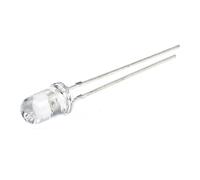 CBFMFVFROR Lot de 50 à 1000 diodes électroluminescentes jaunes scintillantes de 3 mm et 5 mm, lentille ronde transparente, flamme intermittente(Green,3mm LED 100pcs)