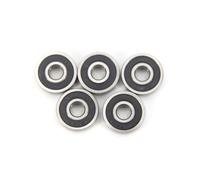 CBFMFVFROR Roulements à billes en acier chromé 5 pièces 633 634 635 636 637 638 639 ZZ RS 3x13x5 4x16x5 5x19x6 6x22x7 7x26x9 8x28x9 9x30x10 mm(Iron cover,8x28x9mm)