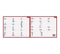 Ardoise blanche BOUCHUT effaçable alphabet en minuscule