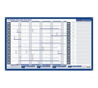 CBG Planning scolaire de Janvier à Décembre, effaçable à sec, 60x99cm